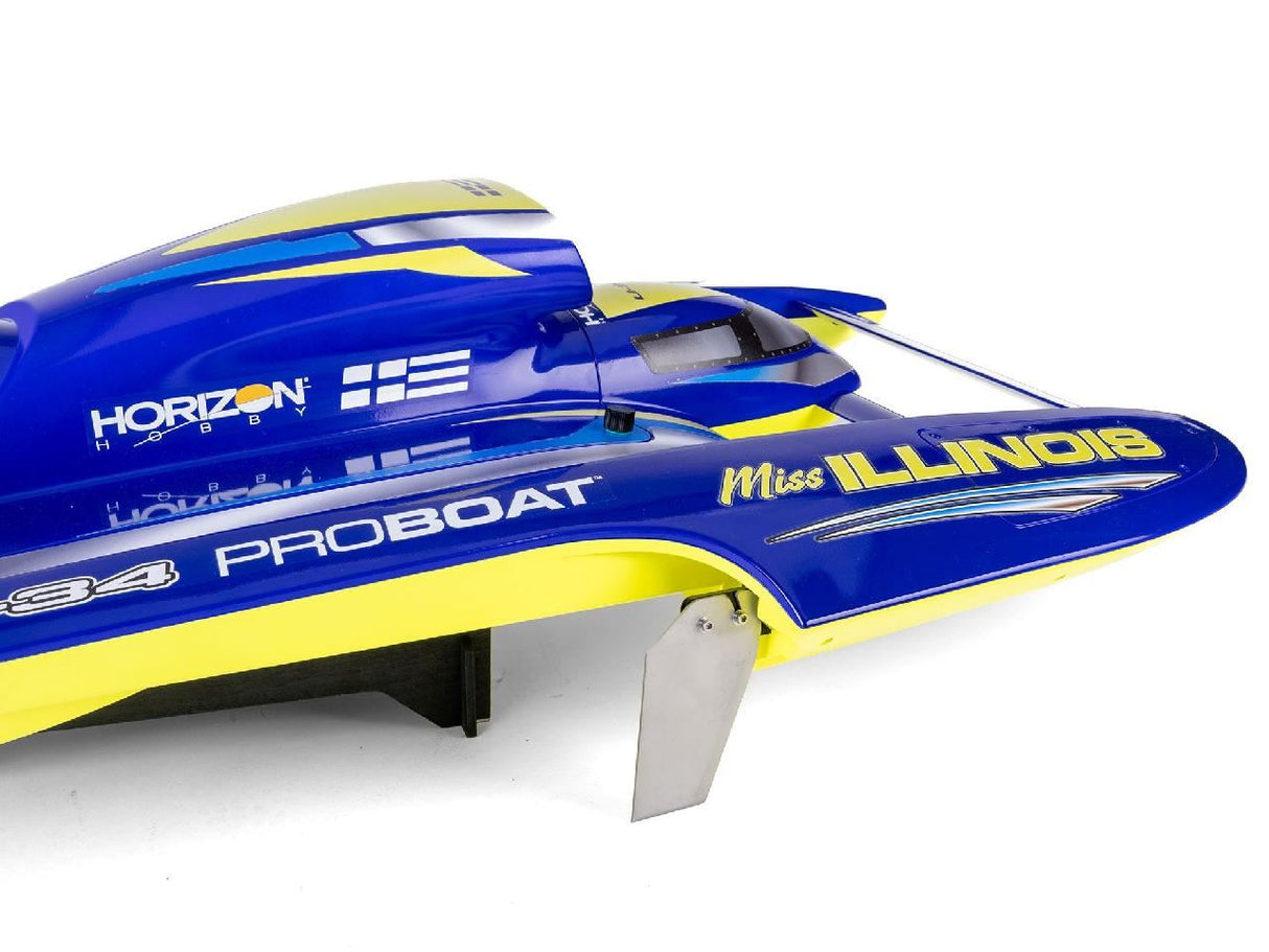Proboat Miss Illinois U-34 34In Unlimited Hydro Race Rtr Boat
