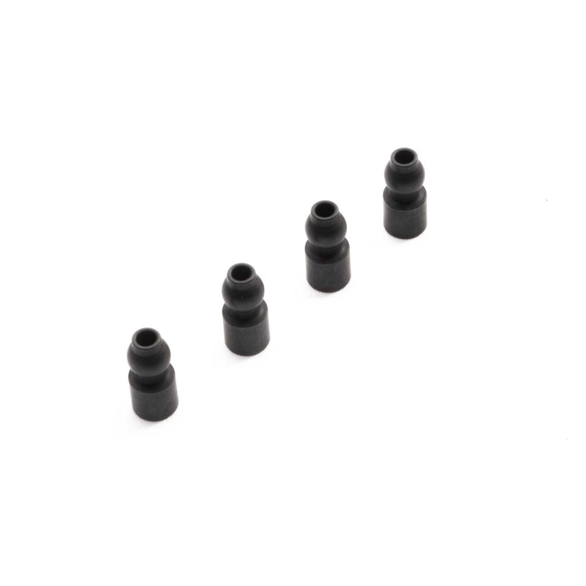 Axial SCX6: Shock Mount Pivot Balls, Steel (4)
