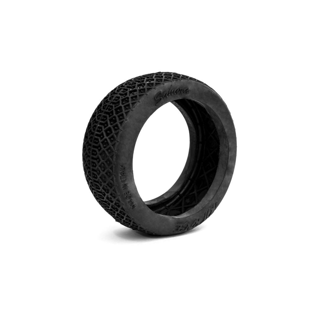 Hot Race 1/8 Buggy Tyres Sahara Clay Hard - Pr