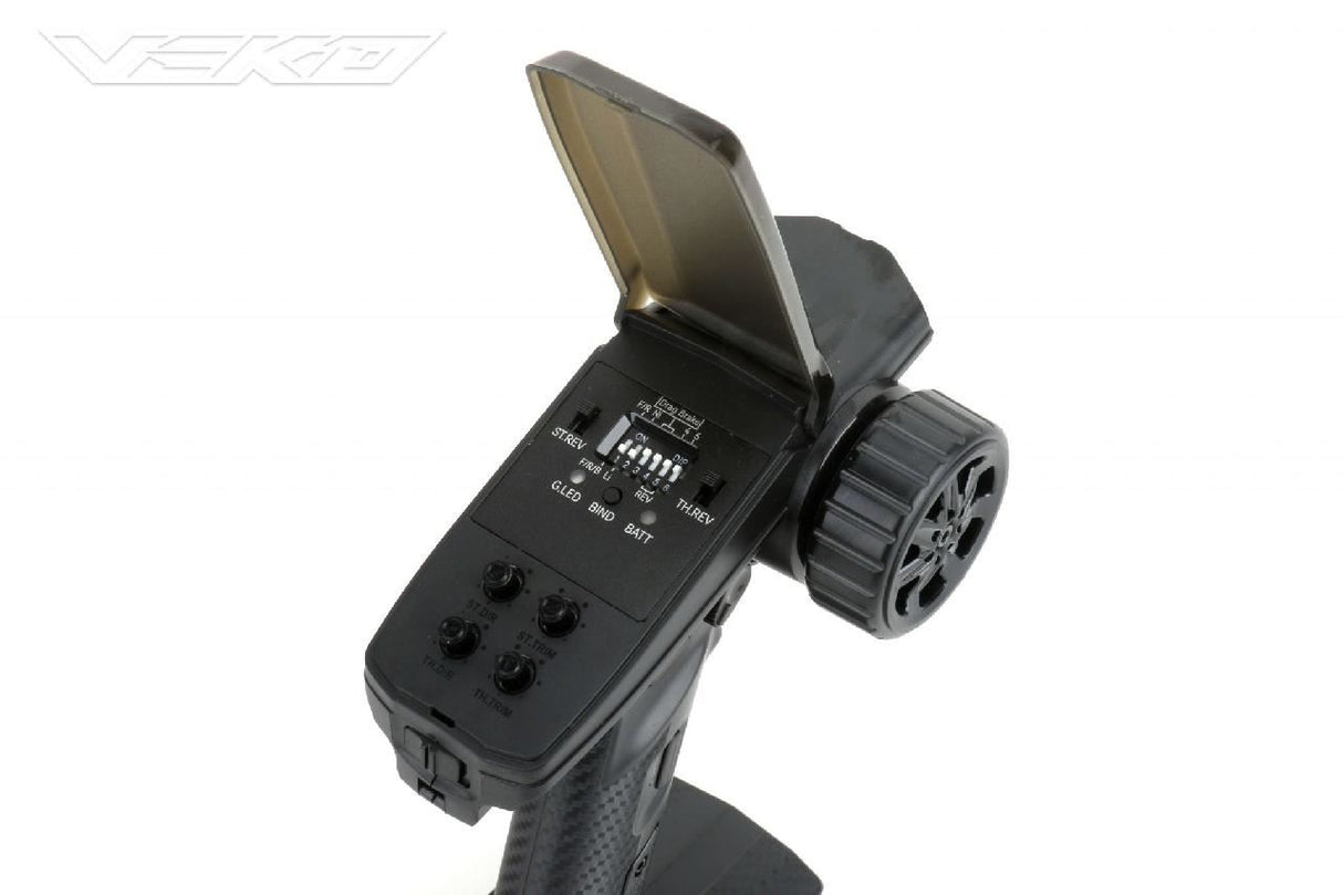 Veko Eliminator Charger 1:10 Drag Racing Carbon Rtr