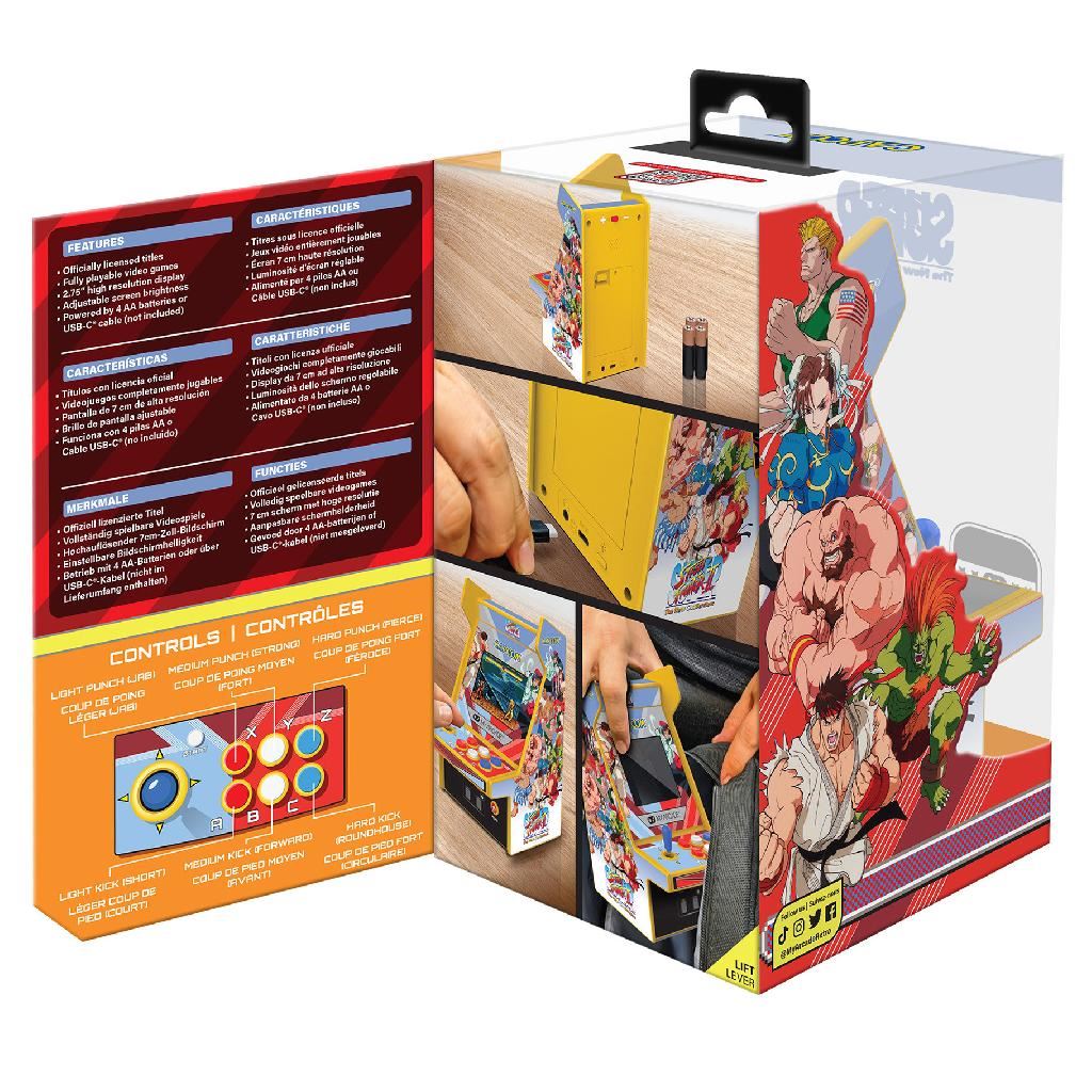 My Arcade (Parent) Super Street Fighter Ii Micro Player Pro 6.7In Portable Retro Arcade (2 Games in 1)