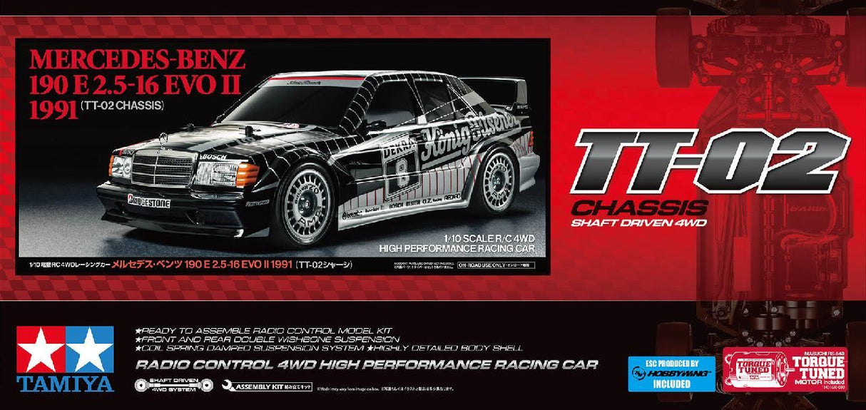Tamiya Mercedes-Benz 190 E 2.5-16 Evo Ii 1991