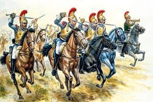 Italeri French Heavy Cavalry