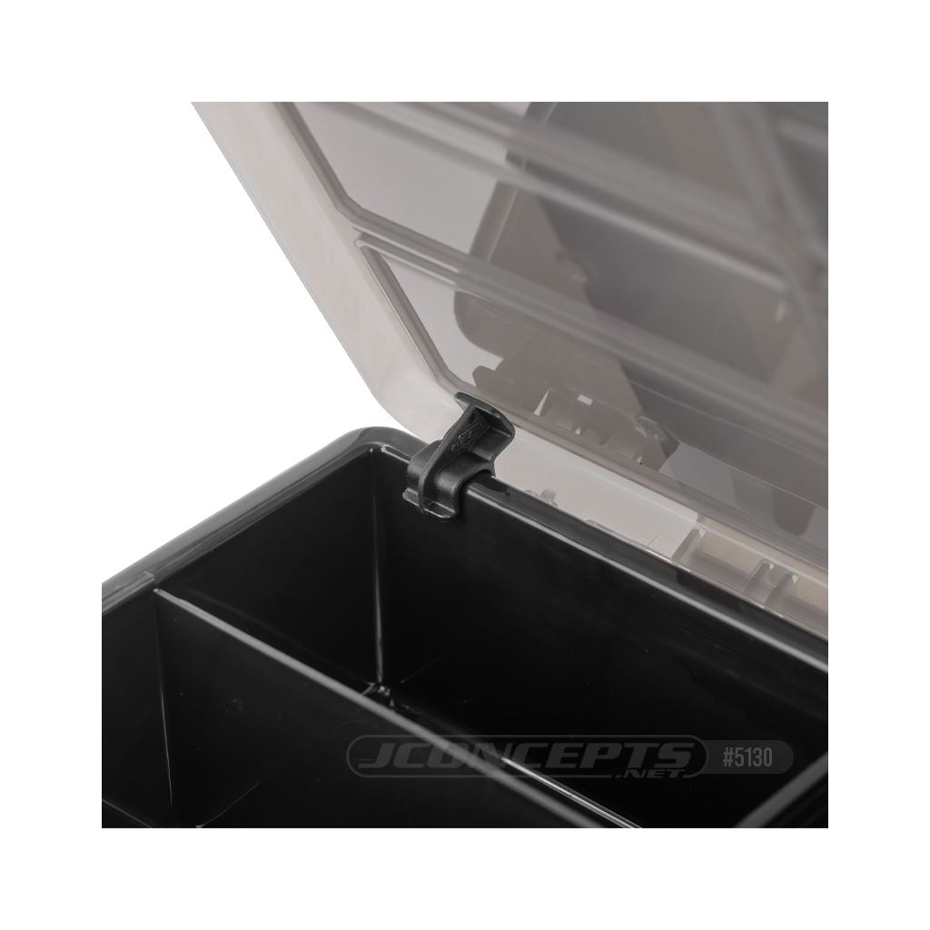 Tool Box W/Upper Storage Black /Smoke Grey