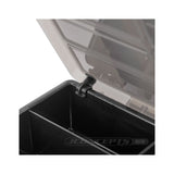 Tool Box W/Upper Storage Black /Smoke Grey