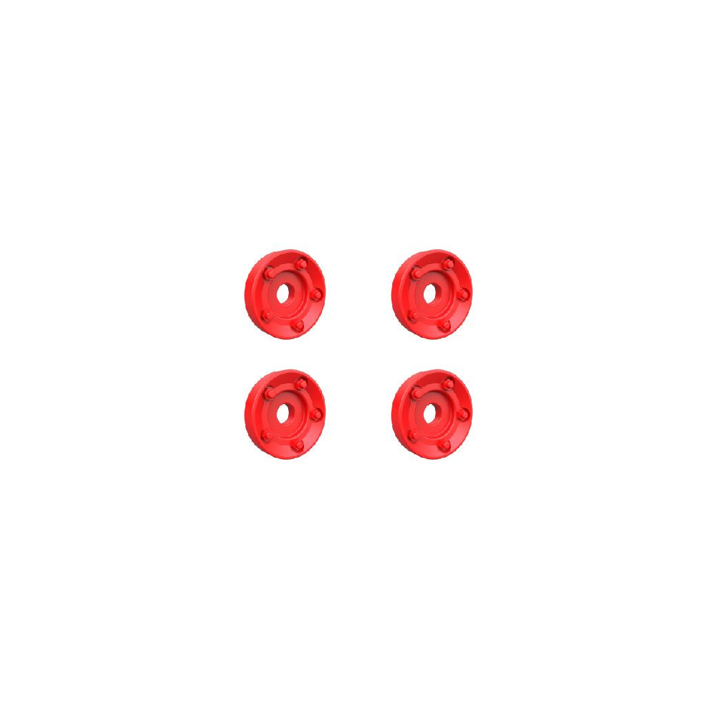 Udirc Wheel Anti-Slip Gasket (Red) 4Pcs