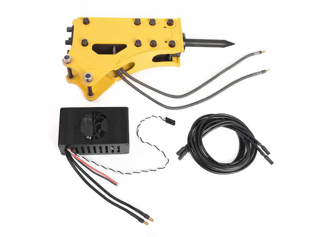 RC4WD BREAKER / HAMMER ACCESSORY FOR 1/14 SCALE RTR EARTH DIGGER 360L HYDRAULIC EXCAVATOR (YELLOW)