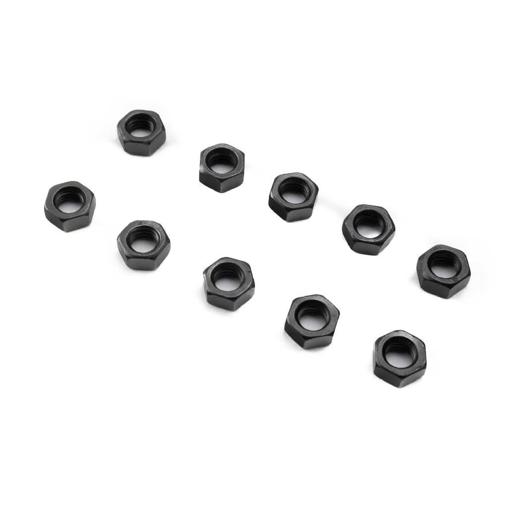 Losi Flat Nut, M5 Stl: (10)