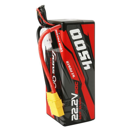 Gens ace 4500mAh 6S 1P 22.2V 60C HardCase RC car Lipo Battery