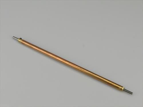 RACTIVE Prop Shaft 8in M4/4mm Stainless Shaft, 8mm dia Brass Tube