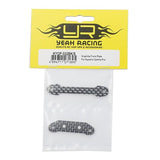 Yeah Racing Graphite Front Plate For Kyosho Optima Pro
