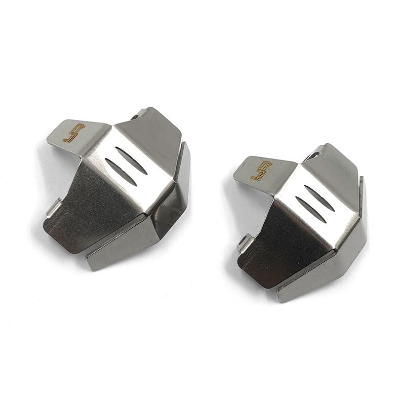 Yeah Racing Stainles Steel Front & Rear Differential Protector For Axial 1/18 UTB18 Capra