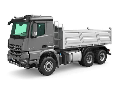 Huina Rc Kabolite 1/14Th 6X6 Dump Tipper Truck Rtr Silver