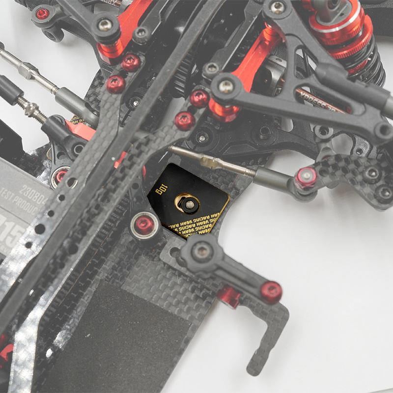 Yeah Racing Adjustable Brass Chassis Balancing Weights 10g 2pcs for 1/10 RC