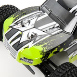 ECX AMP MT 1:10 2WD Monster Truck: Black/Green RTR INT (ECX03028IT2)