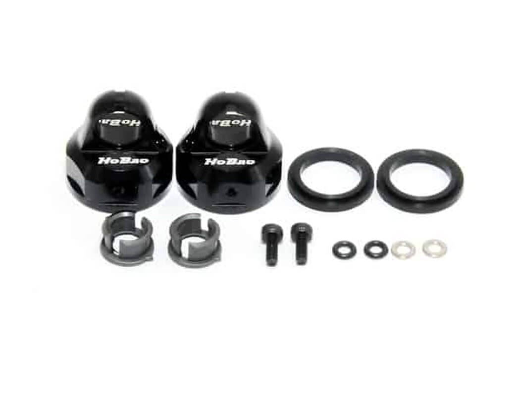Hobao Hyper Tt2E/Sc2E 12Mm Aluminium Shock Cap Set (Pr)