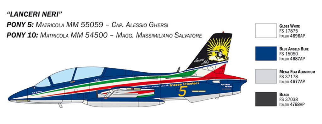 Italeri Aermacchi MB-339 “60th P.A.N. Anniversary”