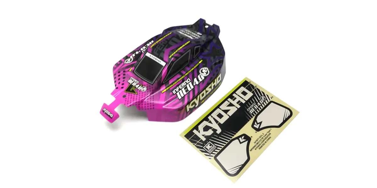 Bodyshell Kyosho 1:8 Inferno Neo 4.0 Ve Type.1 (Pink/Blue)