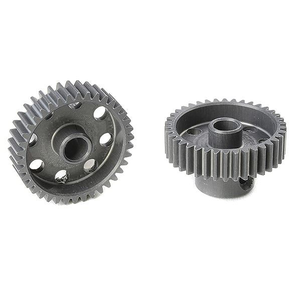 Corally 64 Dp Pinion Short Hard Anodised Al7075 38 Teeth Shaft Dia. 3.17mm