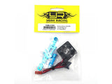 Yeah Racing Aluminum Brace w/YA-0180 Tornado Motor Fan For Tamiya MB-01 BT-01