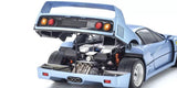 Kyosho 1:18 Ferrari F40 Light Blue Metallic 1987 Die-Cast Collection