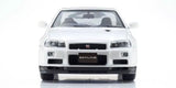 Kyosho 1:43 Nissan Skyline R34 Gt-R V-Spec Ii White Pearl