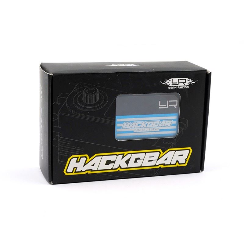 Yeah Racing Aluminium Case 10Kg Hackgear Low Profile Digital Servo For 1/10 Rc (Tamiya Hpi Kyosho)