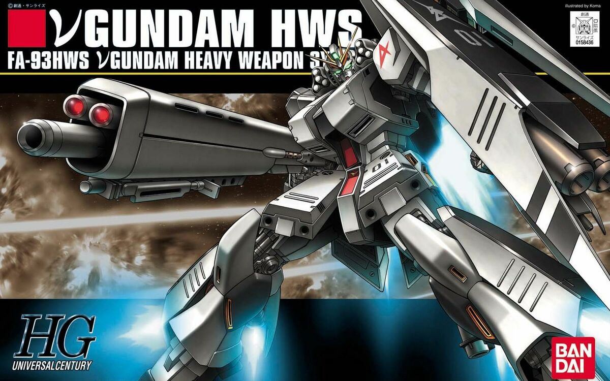 Bandai Hobby Hguc 1/144 Νgundam (Heavy Weapon System)