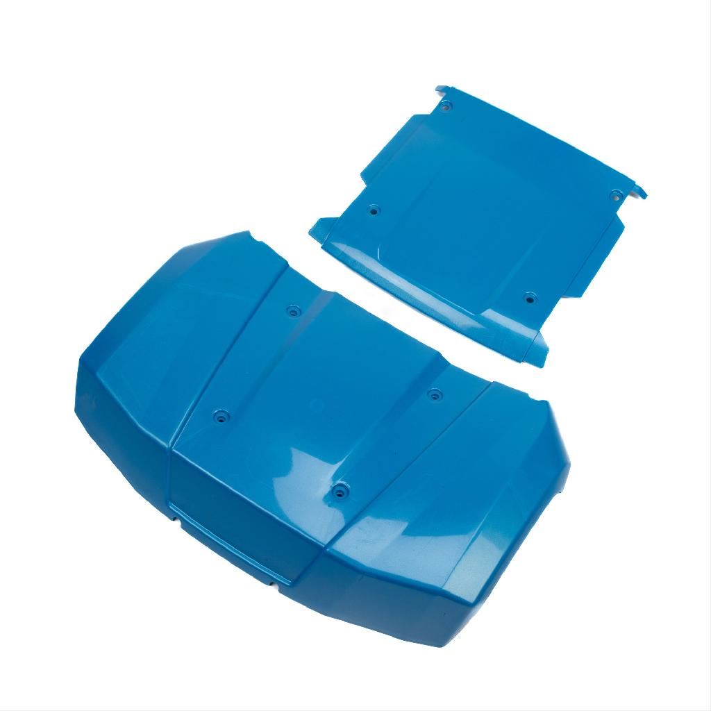 Losi Body Panel, Hood & Roof, Metallic Blue: 5Ive-T 3.0