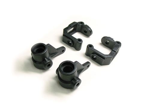 Carisma M40S/GT10RS Steering Hub and Caster Block Set