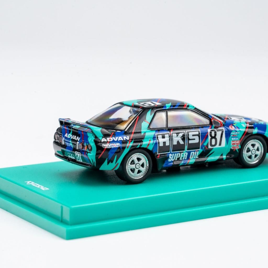 Kyosho Motn Led System 1:64 Minicar Book Nissan Skyline Gt-R Hks #87