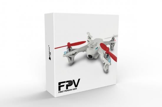 HUBSAN X4D MINI QUADCOPTER PROPELLORS (RED/WHITE)