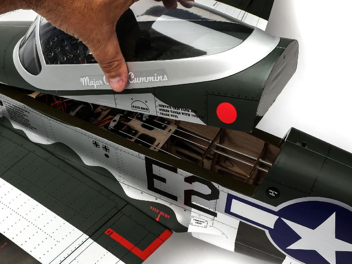 Hangar 9 P-51D Mustang 20Cc Arf, 69.5In