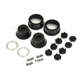 Proline 1/10 Raid Bead-Loc Fr/Rr 2.2In/3.0In 12 & 14mm Sc Wheels (2) S