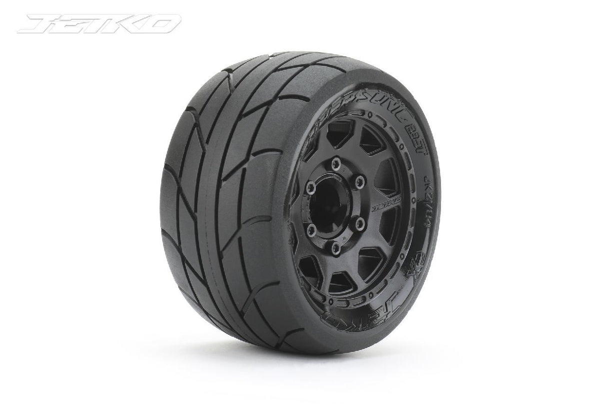 Jetko Ex Tyre St Supersonic Slick Black Wheel 2.8In Hex12-14-17Mm (2)