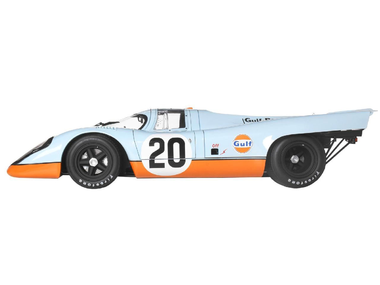 Ixo (Parent) Porsche 917 Kh #20 Gulf Livery 1/8 Scale Full Metal Kit