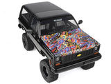 Rc4Wd Chevrolet Blazer & K10 Hood (Sticker Bomb)