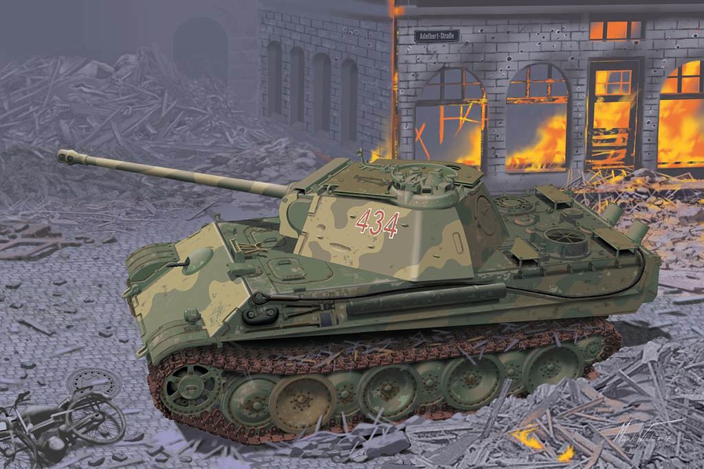 Dragon 1/72 Panther G Late Production w/Air Defence Armor