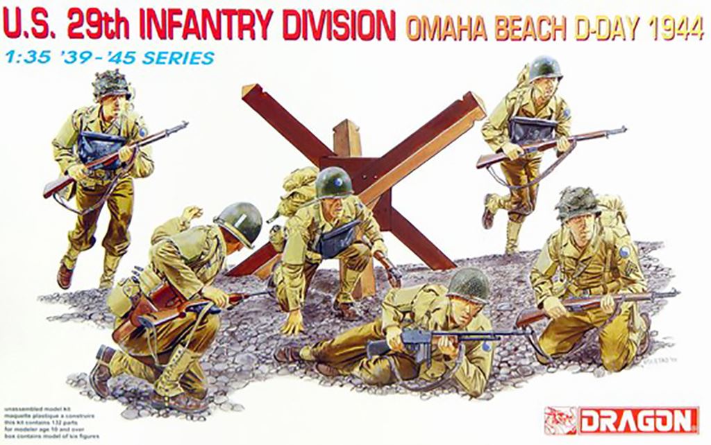 Dragon U.S. 29th Infantry Divomaha Beach -D Day