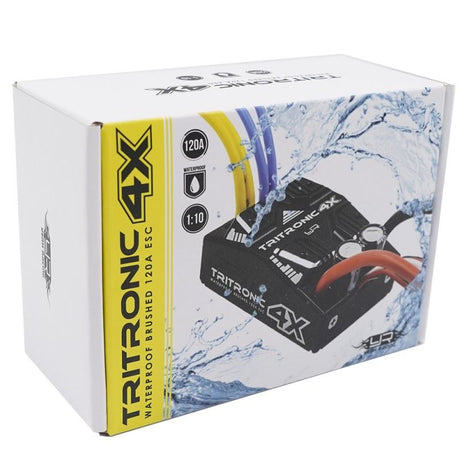 Yeah Racing Tritronic 4X Waterproof Brushed 120A ESC
