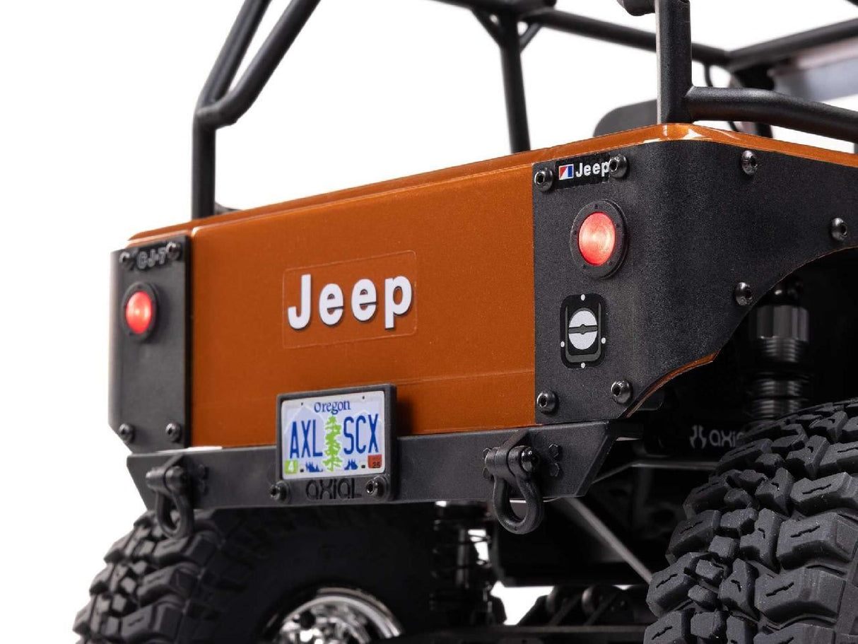 Axial 1/10 Scx10 Iii Jeep Cj-7 4X4 Rtr Rock Crawler, Copper