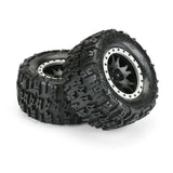 Proline 1/5 Trencher Pro-Loc F/R 4.3In X-Maxx Mtd 24mm Blk/Gry Impuls