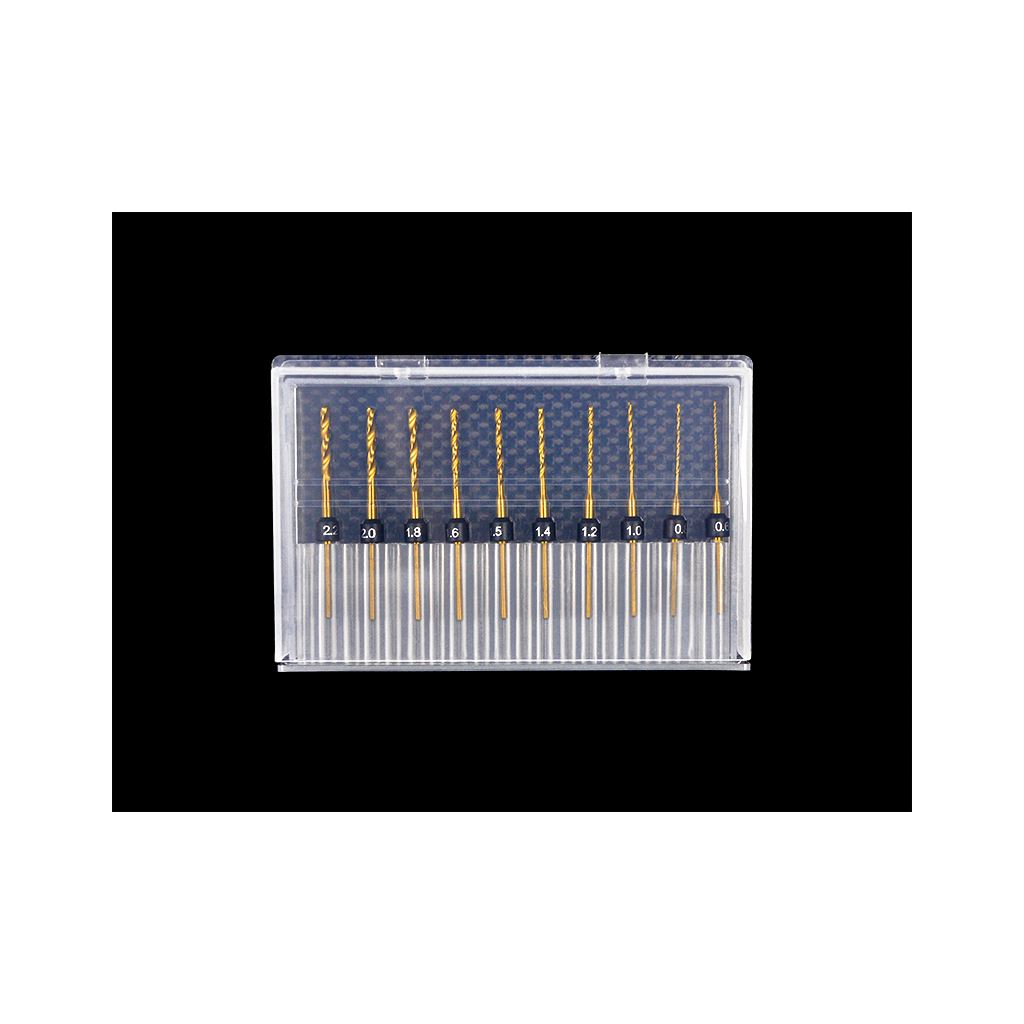 Drill Set A - 10 bits 0.6mm-2.2mm