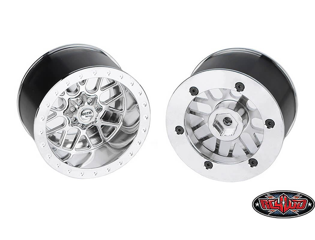 Rc4Wd Moto Metal 2.2  Siege Deep Dish Beadlock Wheels