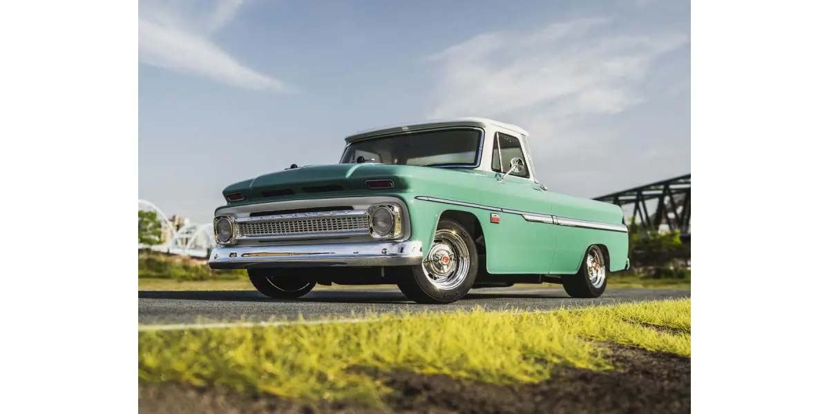 Kyosho Fazer Fz02 (L) Chevy C10 Fleetside Pickup 1966 1:10 Readyset