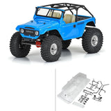 Pro 1/10 1979 Toyota Land Cruiser Fj40 Clear Body/Cage 12.3In Wb