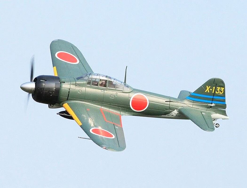 Fms 1400Mm A6M3 Zero Pnp Green