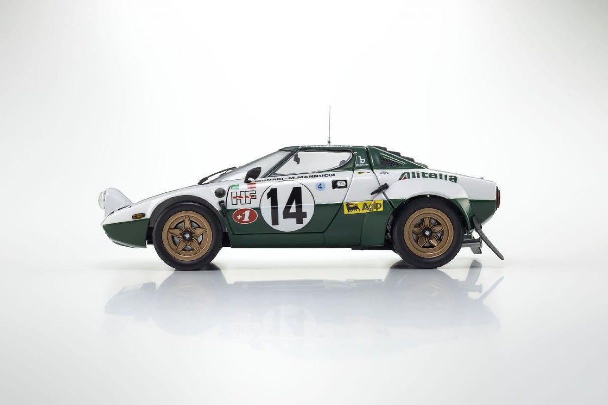 Kyosho 1:18 Lancia Stratos Hf S.Munari Winner Monte Carlo 1975 Nr.14