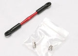 Traxxas Camber Link, Aluminium (Red-Anodised), 85~97mm (1)