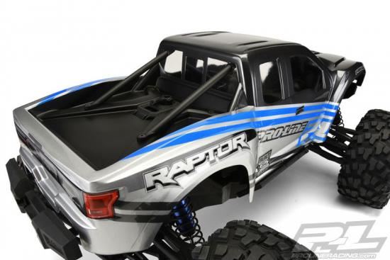 PRO-LINE PRECUT 2017 FORD F150 RAPTOR CLEAR SHELL X-MAXX